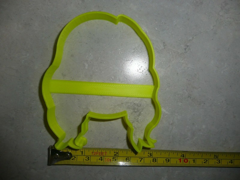 SARAH FACE BLOND HAIR OUTLINE HOCUS POCUS HALLOWEEN COOKIE CUTTER USA PR3059 gallery