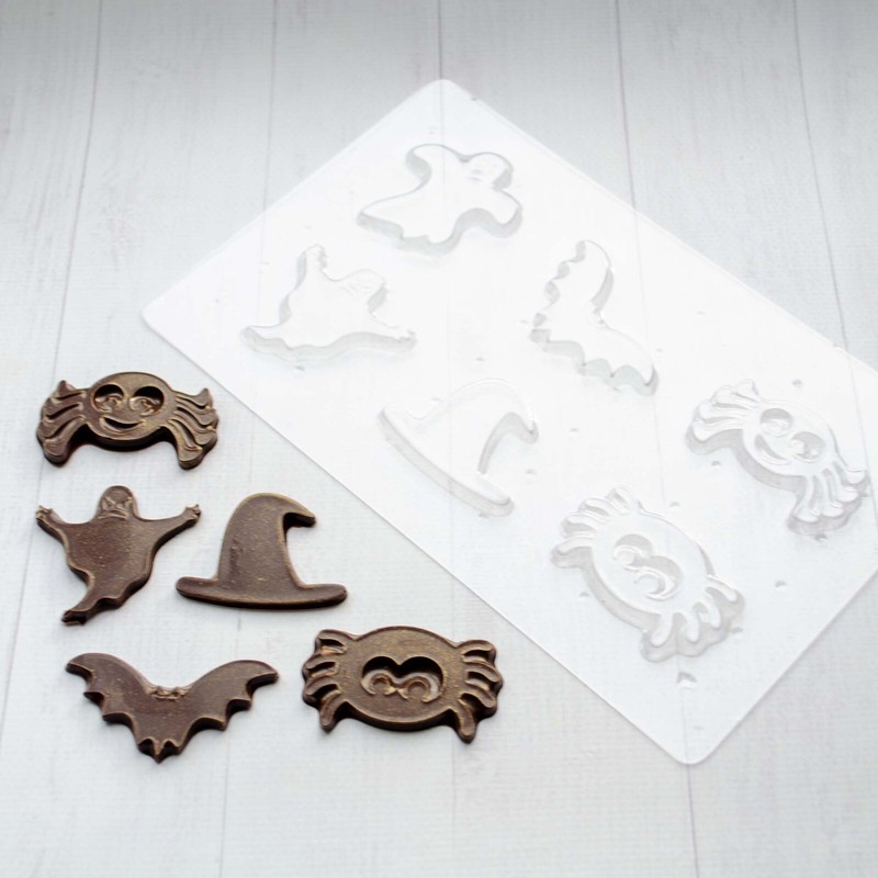 Chocolate Candy Mold Halloween Halloween Mold Reusable Cake Decorating Tools gallery