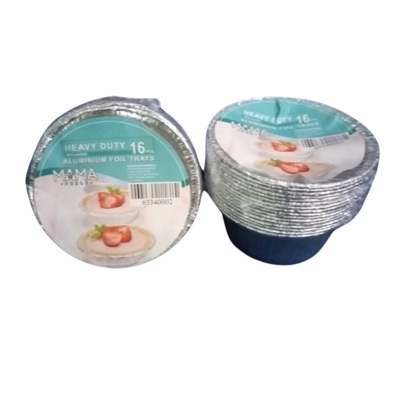 16x Heavy Duty Cups Cake Aluminium Foil. Baking Cup Cakes gallery