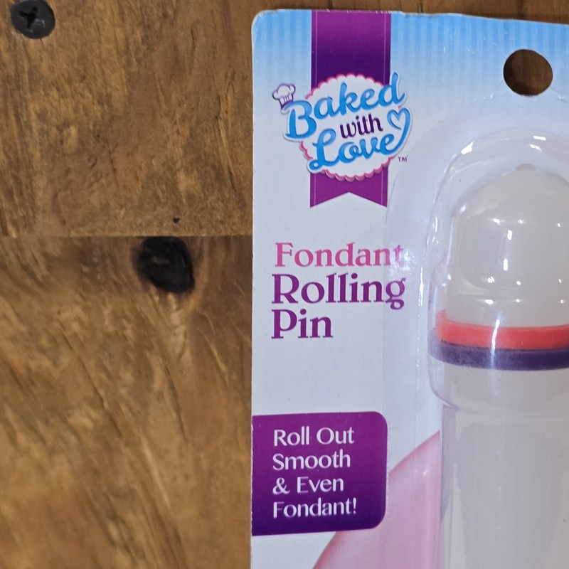 Artskills Baked With Love 9" Fondant Rolling Pin Guide Pings Cake Decorating NEW gallery