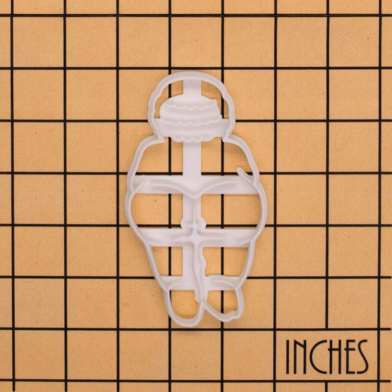 Venus of Willendorf Back cookie cutter - Paleolithic art woman ancient goddess gallery