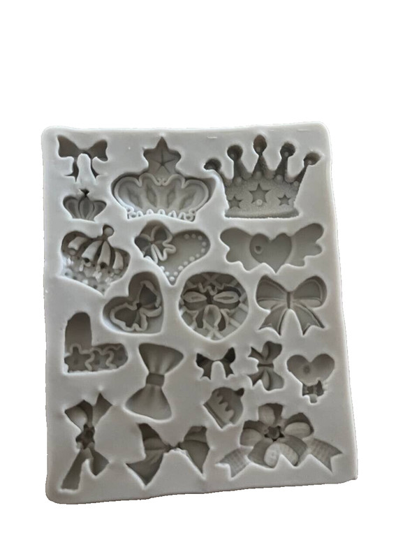 Cake 3D Crown Silicone Sugarcraft Chocolate Fashion Mould Baking Fondant Mold gallery