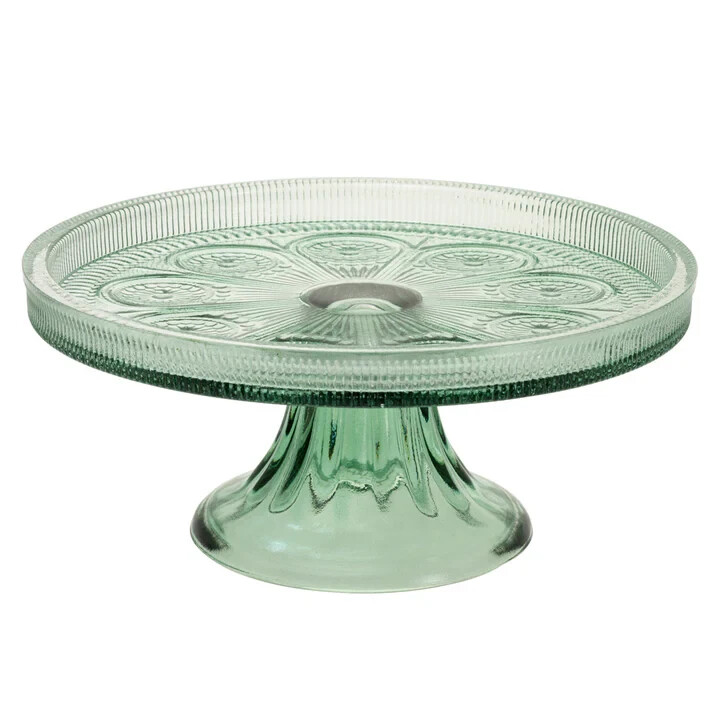 SAGE CODI GLASS CAKE STAND gallery