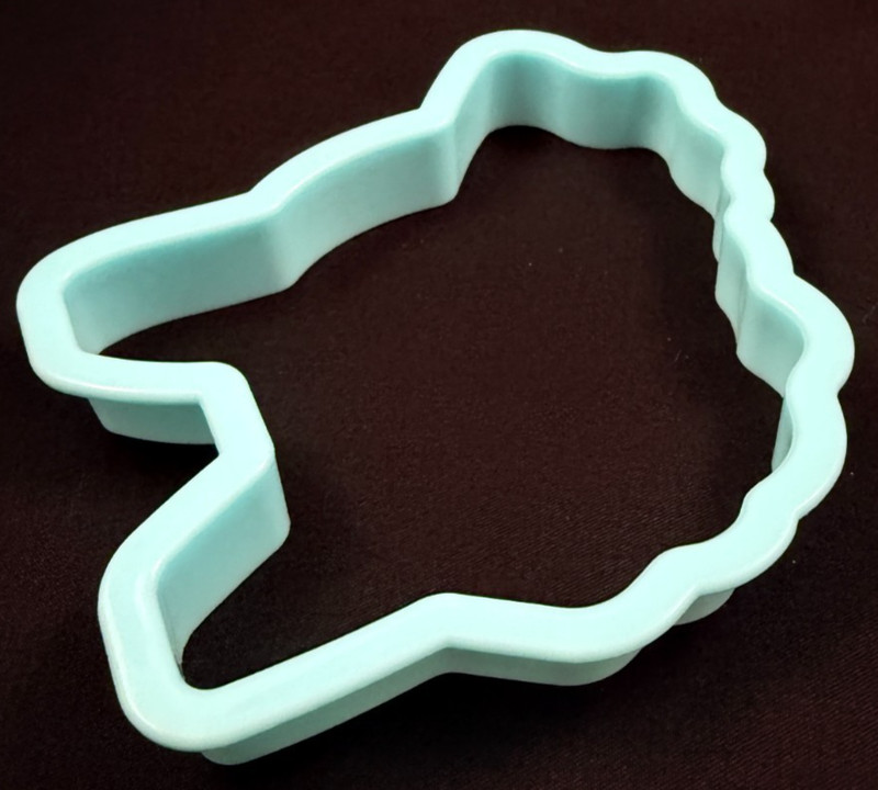 Cookie Cutter - Lamb - Lt Blue - Plastic - Approx. 4" x 4" x 0.5" gallery