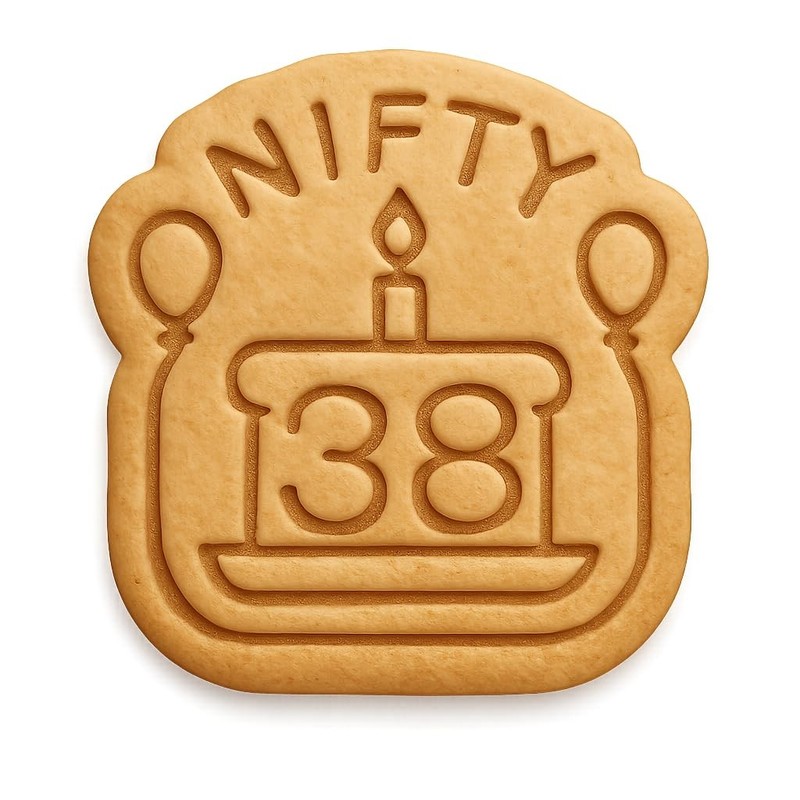Nifty 38 Classic Edition Cookie Cutter & Stamp, Fondant & Clay – 3.7×4″