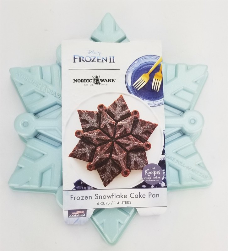 Frozen 2 Metal Snowflake Cake Baking Pan Blue Nordic Ware Xmas Holiday Winter gallery
