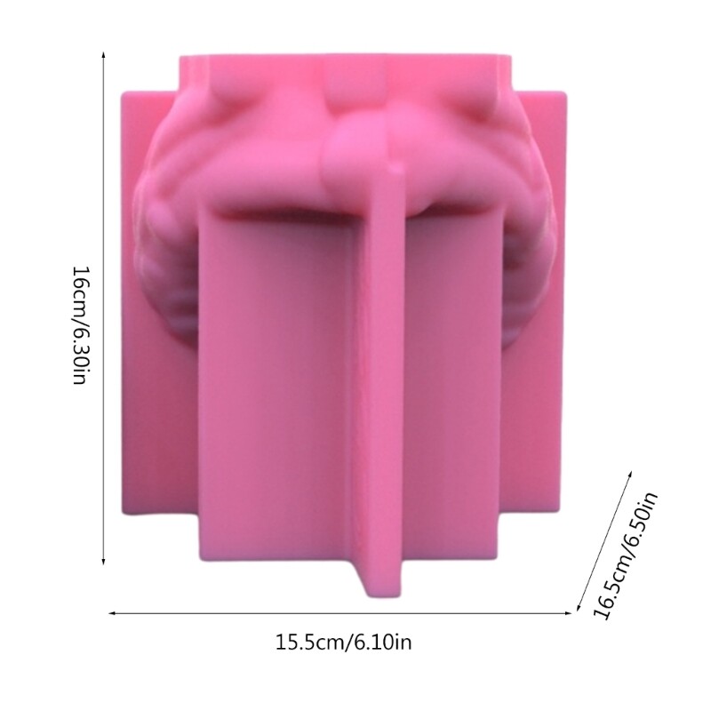 Boy Shaped Candlestick Moulds Stand Mould Hand-Making Accessories gallery