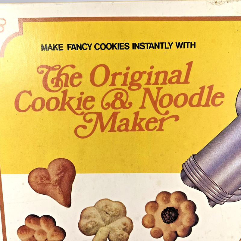 Vintage Ateco The Original Cookie & Noodle Maker USA gallery