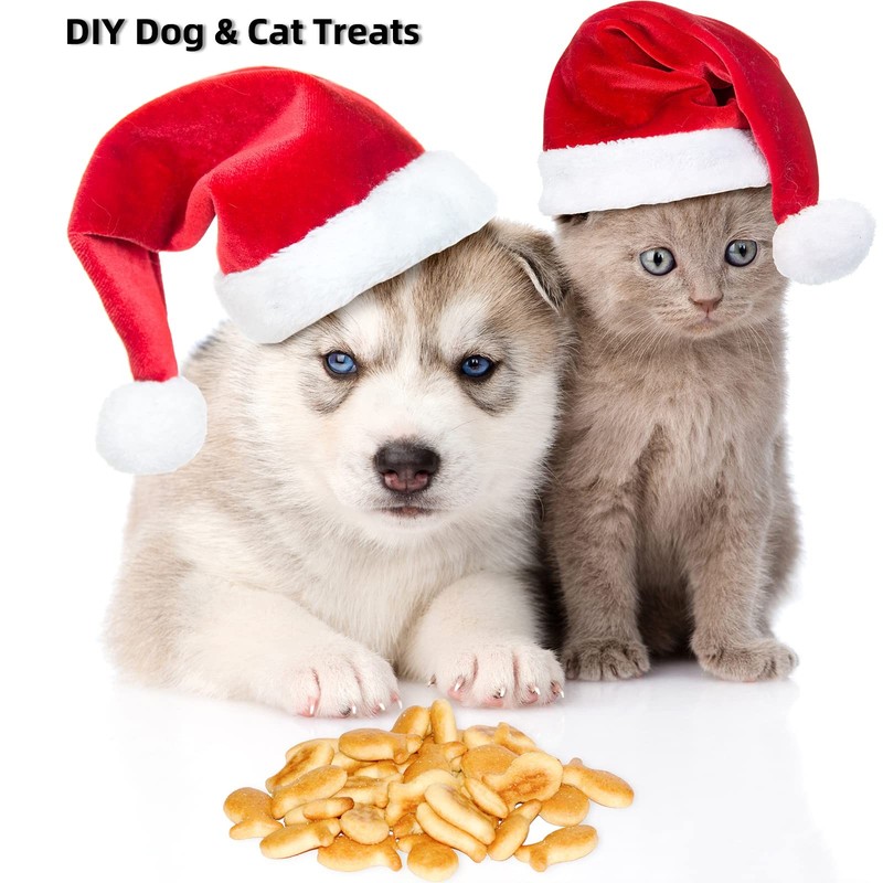 Cat Treat Molds, 112 Cavities Mini Fish Shape Silicone Mold for Baking Pet Tr gallery