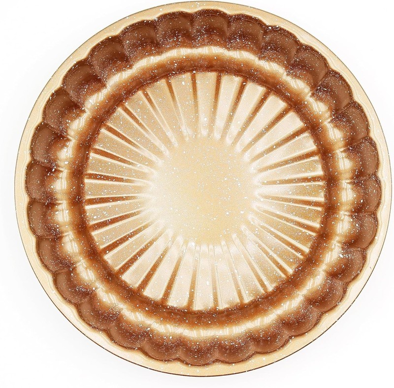Este molde para pasteles ondulado con forma de disco es ideal para fiestas. gallery