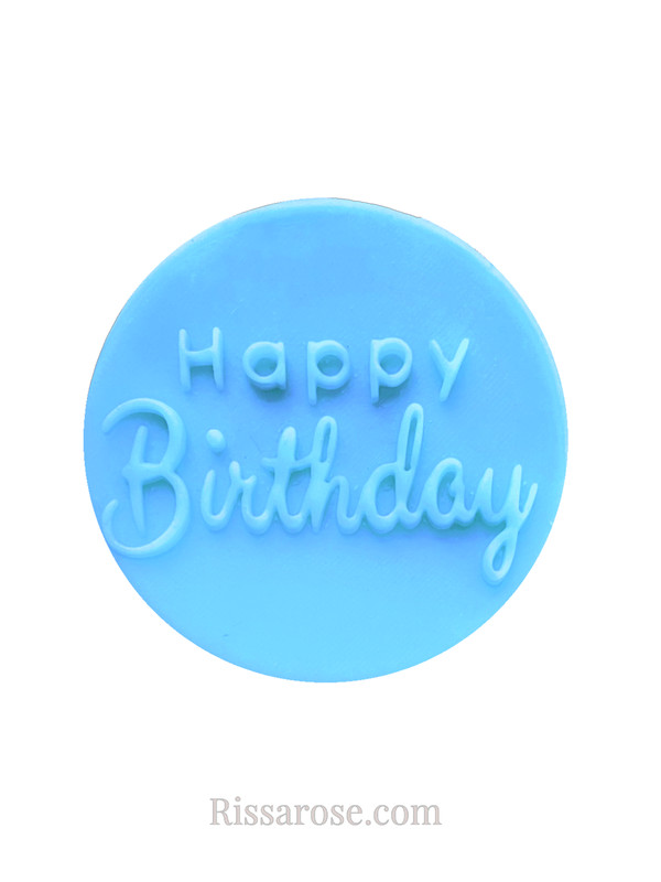 Merry Christmas Happy Birthday Thank You Oh Babay cookie Debosser Fondant Packag gallery