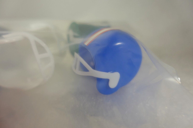 Football helmets cupcake toppers, 12 ct / NEW / Super Bowl / NFL / College gallery