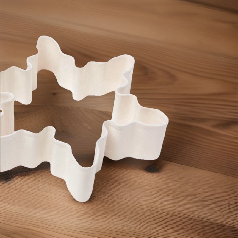 Target Wondershop Stainless Steel White Snowflake 4" Christmas Cookie Cutter New gallery