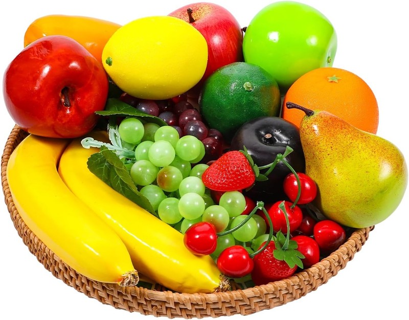 20 Pcs Artificial Fruit Pa Look Real Frutas Fake Fruit Decorativas