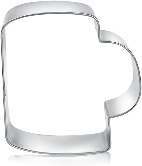 Cup Mug 3.25'' Cookie Cutter Beer Hot Chocolate Coffee Latte or Purse Metal gallery