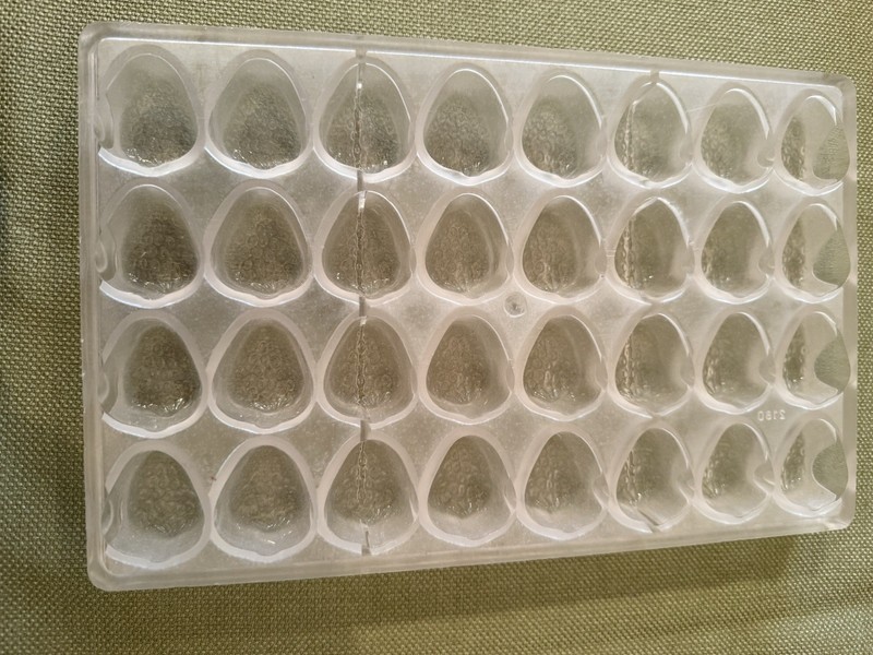Polycarbonate Chocolate Moulds Strawberry Shape