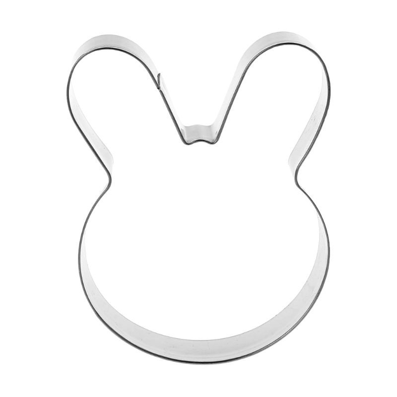 Easter Rabbit Bunny for Head Stainless Steel Cookie Cutter Cake Baking Chocolate gallery