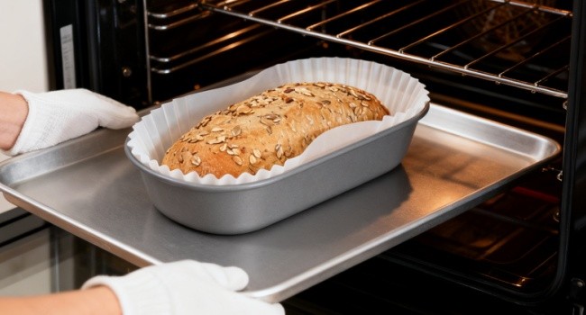 80 PCS Bread Baking Liners, 2 LB Paper Loaf Pan Liners, Greaseproof gallery