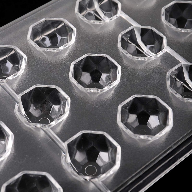 4 Pack 84 Grids Polycarbonate Chocolate Molds Candy Making Tray Molds for Sweets gallery