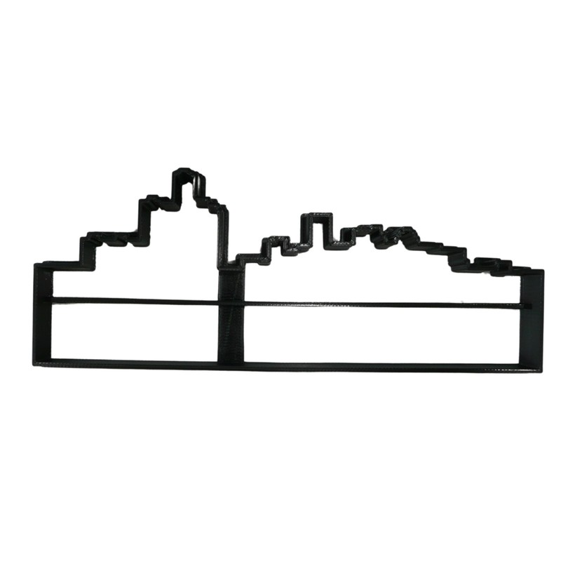 DETROIT MICHIGAN CITY SKYLINE COOKIE CUTTER MADE IN USA PR3614