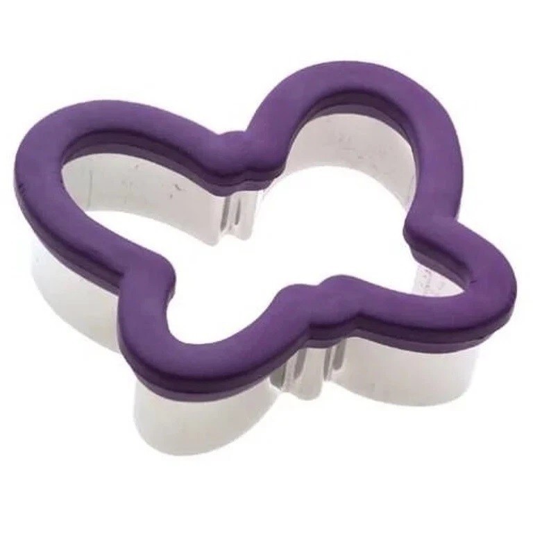 Butterfly shape Comfort Grip Cookie Cutter by Wilton Stainless Steel Blade