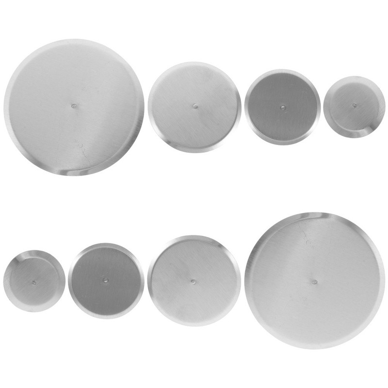 8 Pcs Stainless Steel Frosting Piping Kit Cake Flower Nails For Baking gallery