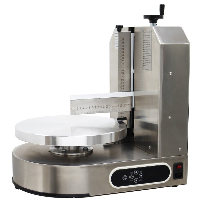 4-12inch Cake Cream Spreading Coating Smearing Machine Stainless Steel 60-320RPM gallery