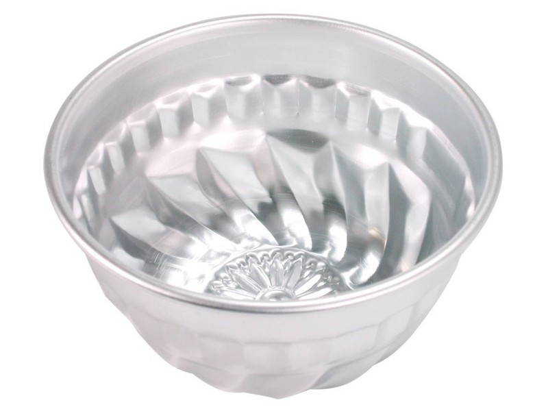Aluminum American Scalloped Mold for Desserts 18×10 cm