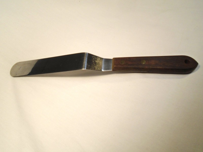 WILTON 7 1/2" STAINLESS OFFSET BLADE PATISSIER PALETTE ICING SPATULA gallery