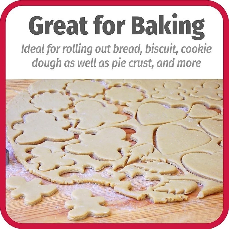 Wood Rolling Pin Dough Flattening Tool Pastry Bread Cookies Kitchen Utensil New gallery