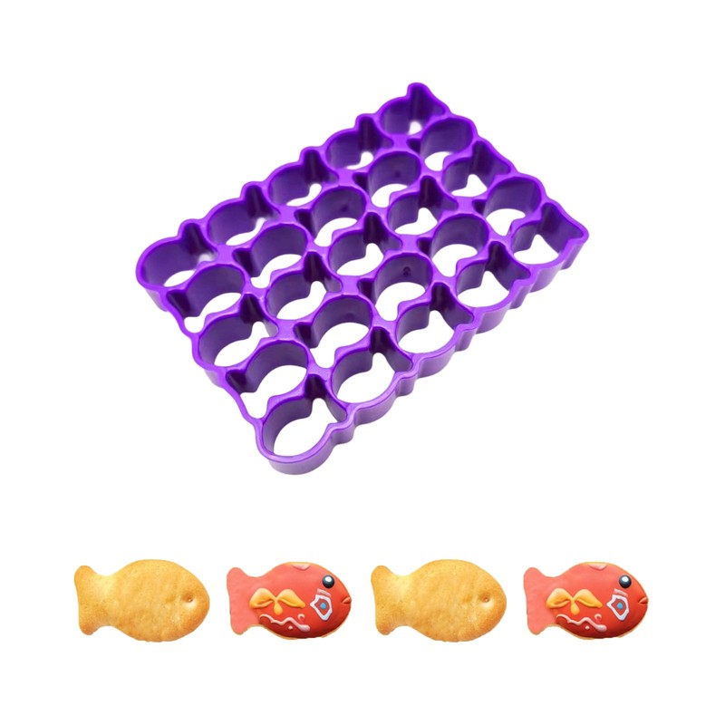 1Pcs Cookie Cutter Fashion Fish Cracker Cutters Non-Stick Baking Tool Durable