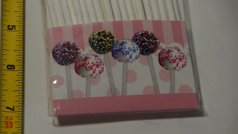 4 " Lollipop Sticks – 30/PK – New Unopened Package gallery