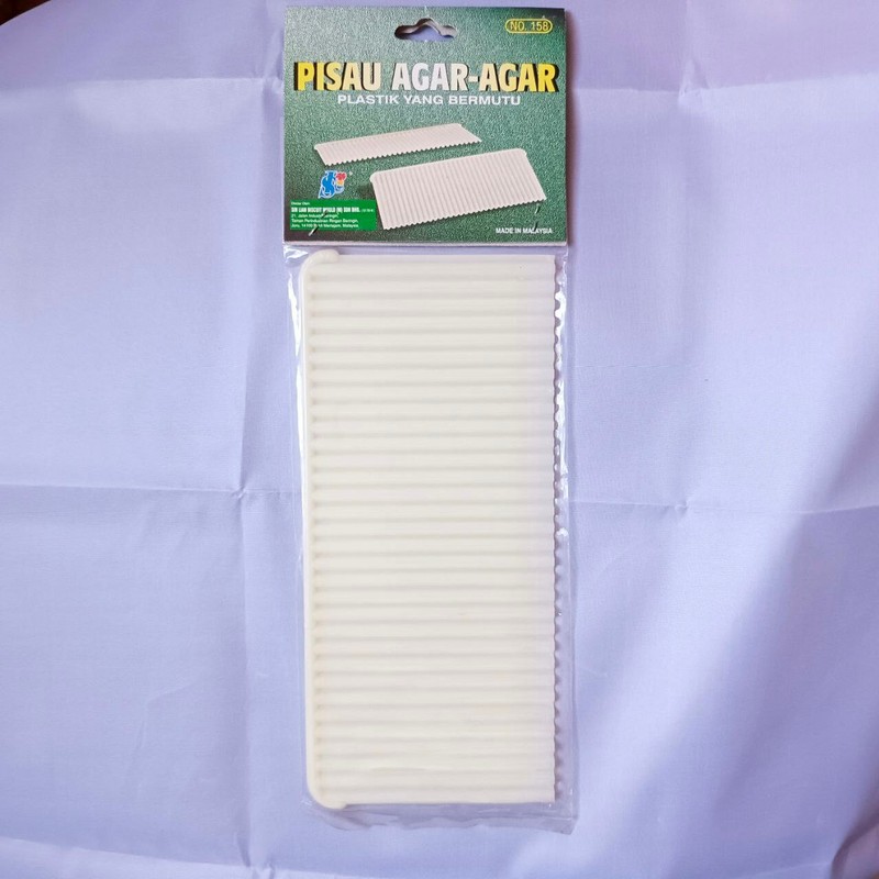 Plastic Jelly Knife Jelly Wave Rectangular Agar-Agar High Quality Plastic gallery