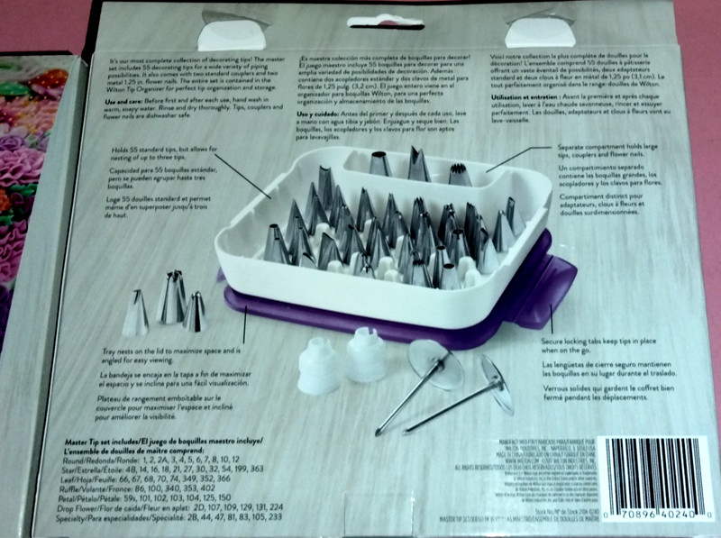 Wilton's 55 Piece Master Tip Cake Cupcake Brownie Decorating Set~BID@$27.99 gallery