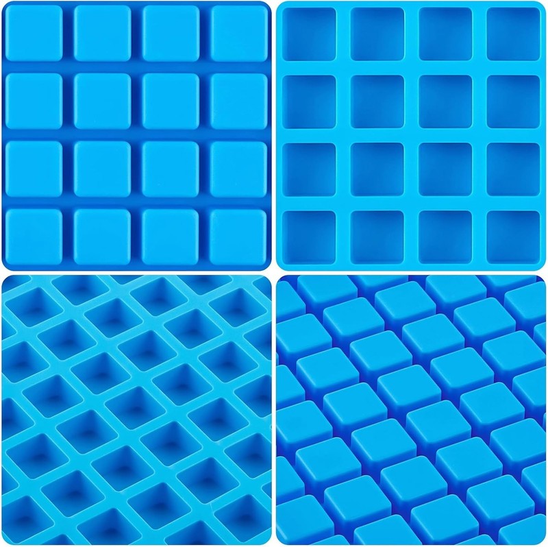 Square Candy Molds Silicone Molds for Hard Candy, Gummy, Caramels, Chocolate,... gallery