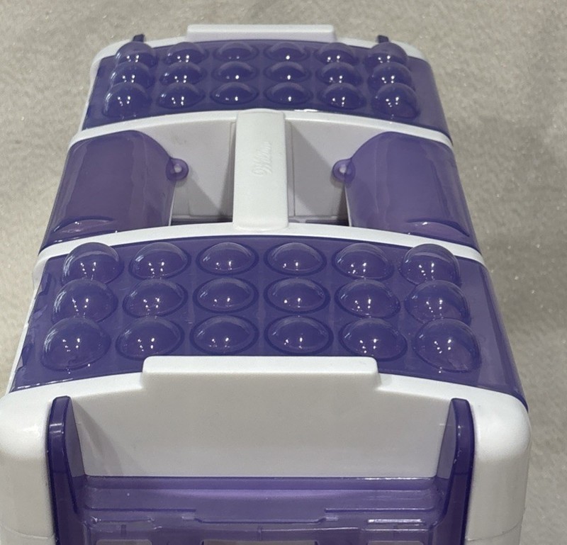 Wilton Ultimate Cake Decorating Set Tool Kit Caddy Storage w/ Accessories Purple gallery