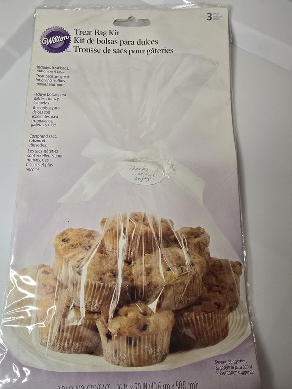 Wilton Bread Loaf Bags Large Treat Bags Kit Homemade For Giff Giving Or Bakery gallery