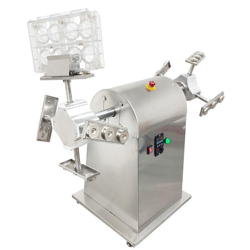 Auto Hollow Chocolate FormShaping Machine Chocolate Rotator Molding Machine 220V gallery