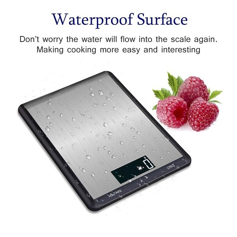 Digital Kitchen Scale,Electronic Food Scale Grams and Ounces for Cooking &Baking
