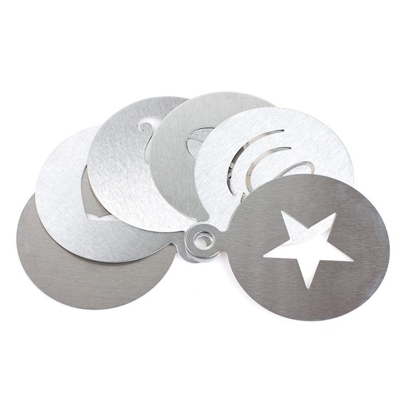 Decoration Tools Coffee Mould Christmas Cookie Cake Stencils Templates Art gallery