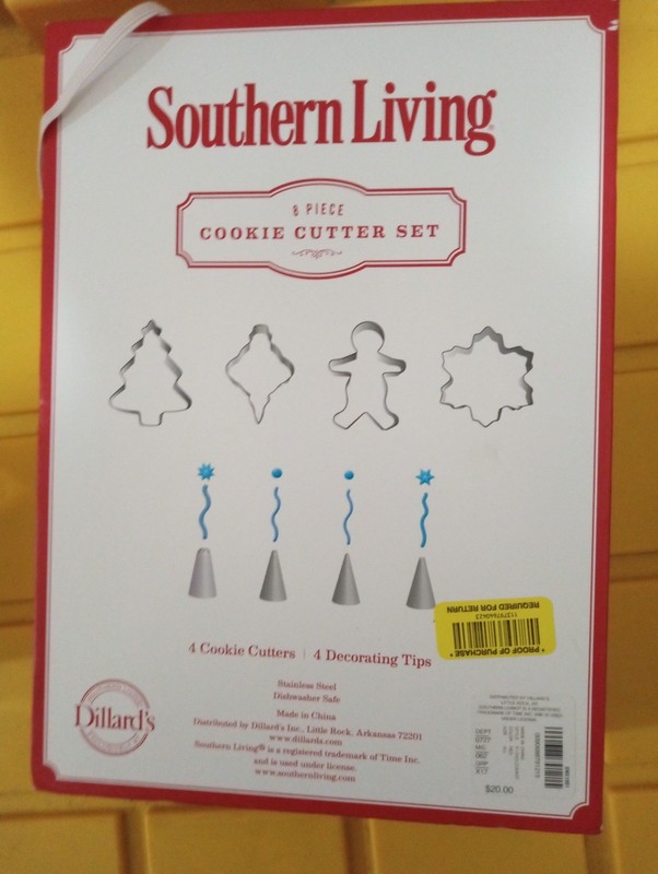 Cookie Cutter Set of 8 pcs Southern Living for Dillard's gallery