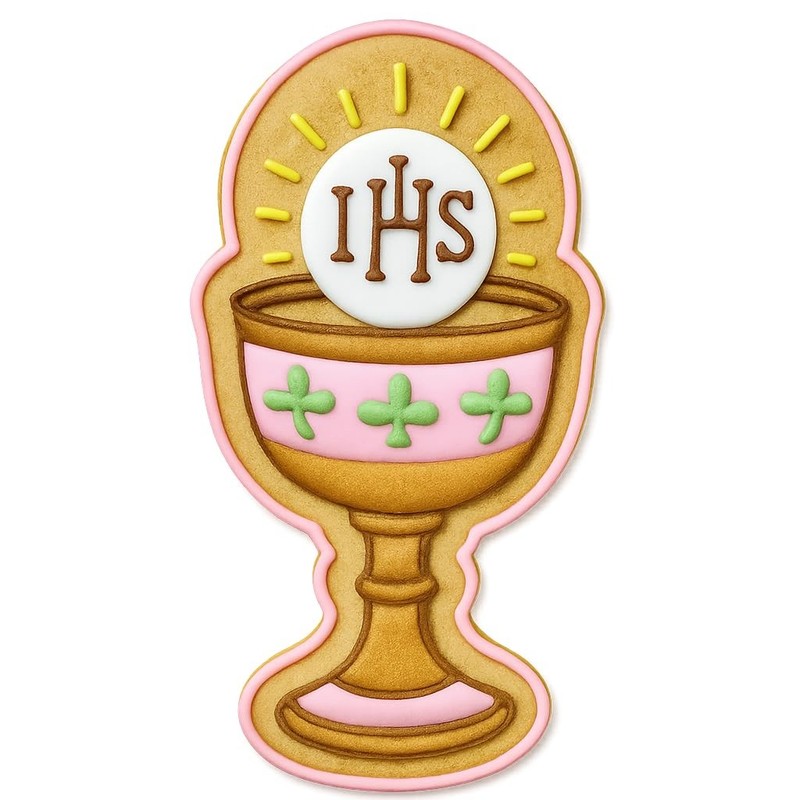 Eucharist First Communion Cookie Cutter - 4x2.8" Professional Baking Tool gallery