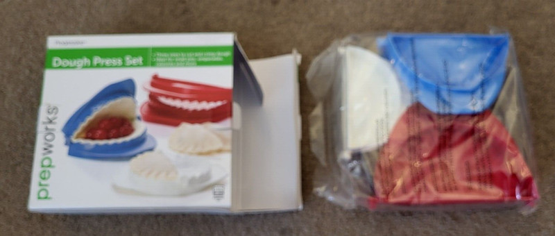Prepworks Multifunctional Dough Press Set of 3 Sizes 4,5,6″