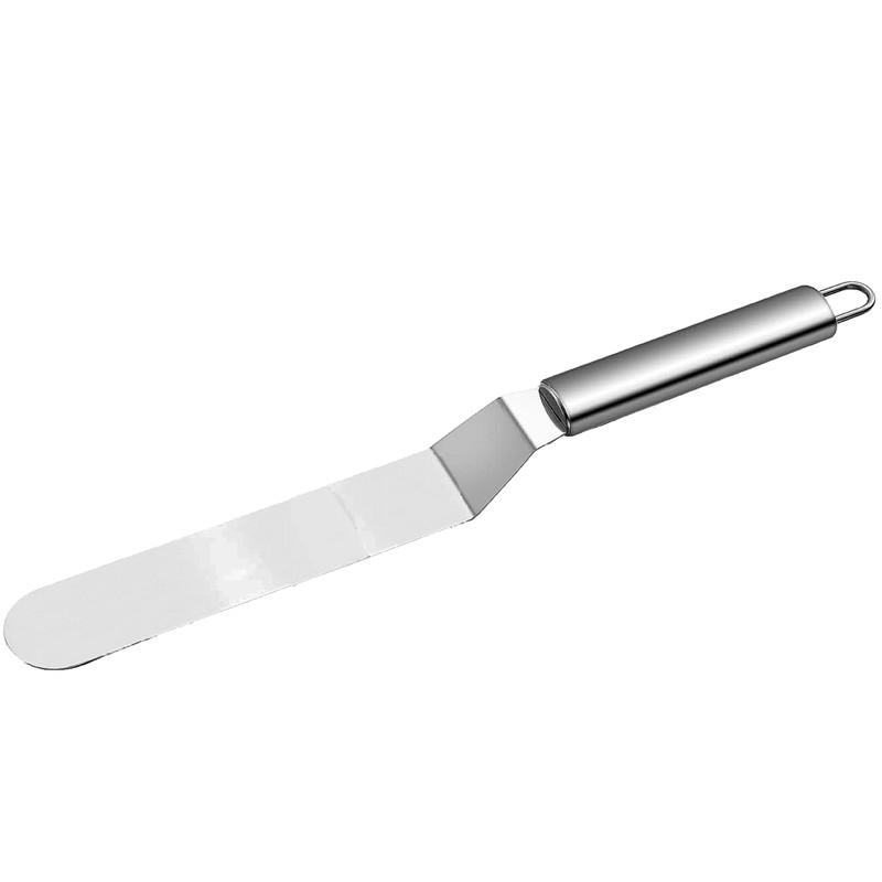 Angle Palette 32Cm For Cakes And Tarts Stainless Steel Spatula Baker Palette gallery