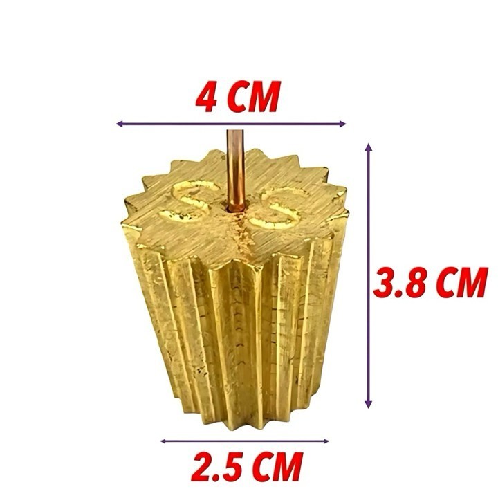 5 in 1 Pie Tee Top Hat Tart Patty Shell Croustade Brass Copper Mold Express Ship gallery