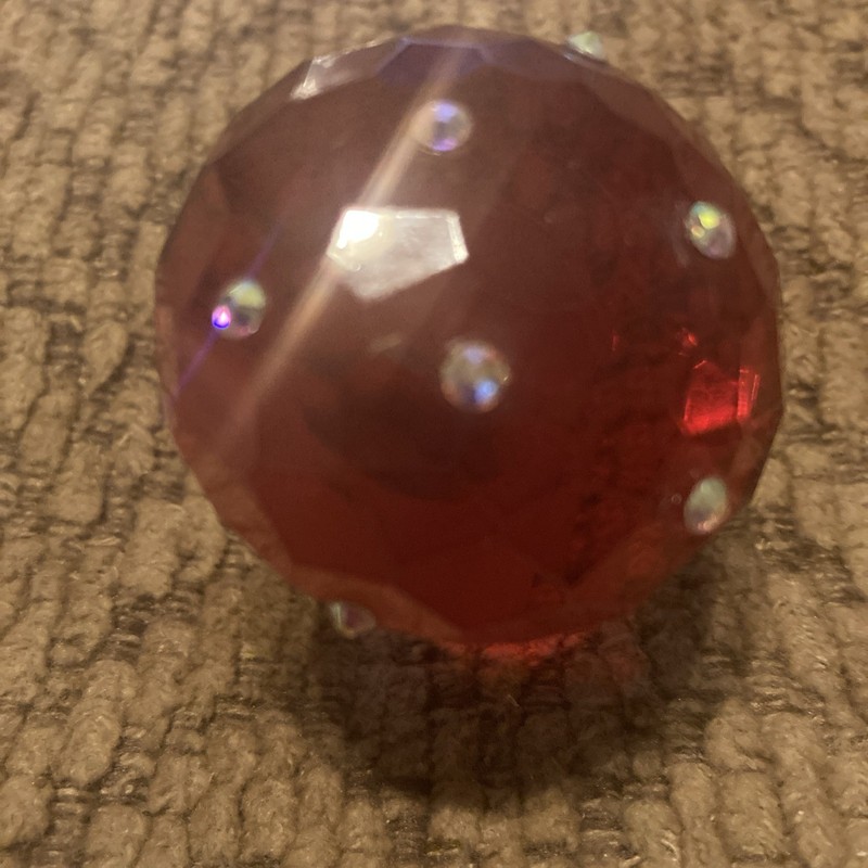 2” mushroom By Simon Design Red And White Nice Sparkle gallery