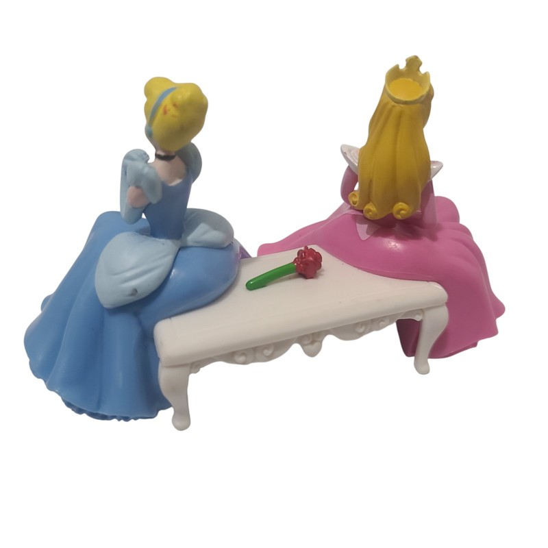 Disney Princess Cake Topper Decopac Cinderella Sleeping Beauty figure 5"x3" gallery