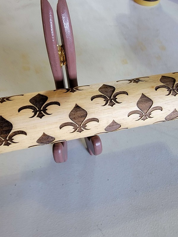 Full Coverage Engraved Rolling Pin