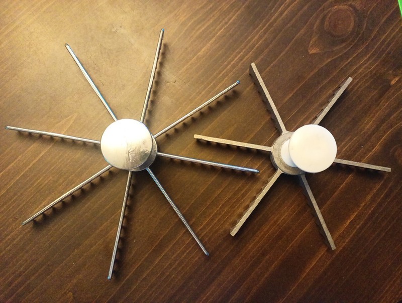 Two Aluminum Pie Cutters 8 In 9 In