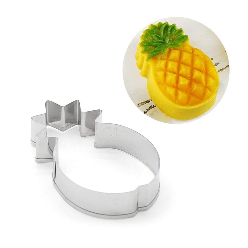 Fruit Pineapple Cookie Cutter Stainless Steel Cutters Mold Fondant Pastry Bis... gallery